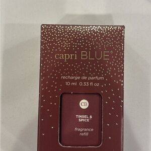 NIB. apri Blue Tinsel & Spice Fragrance Refill